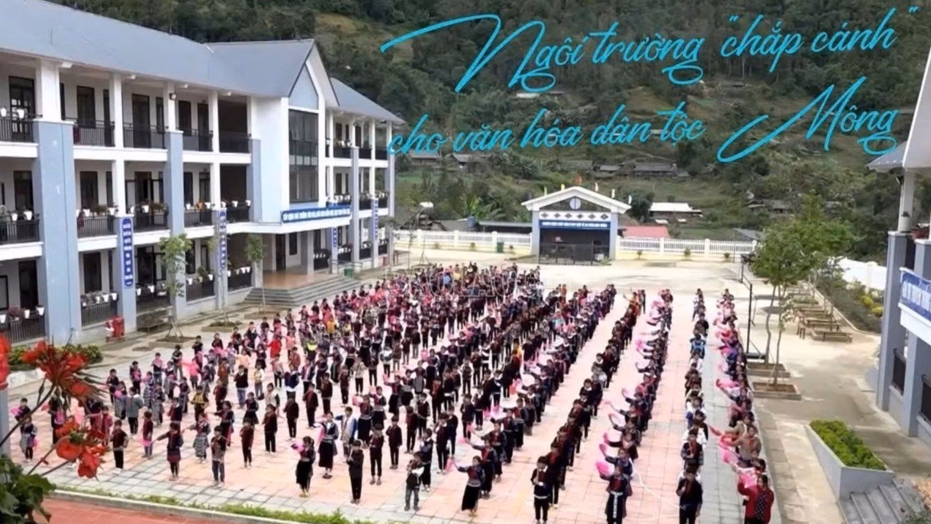 Trường PTDTBT TH & THCS Dế Xu Phình xã Púng Luông