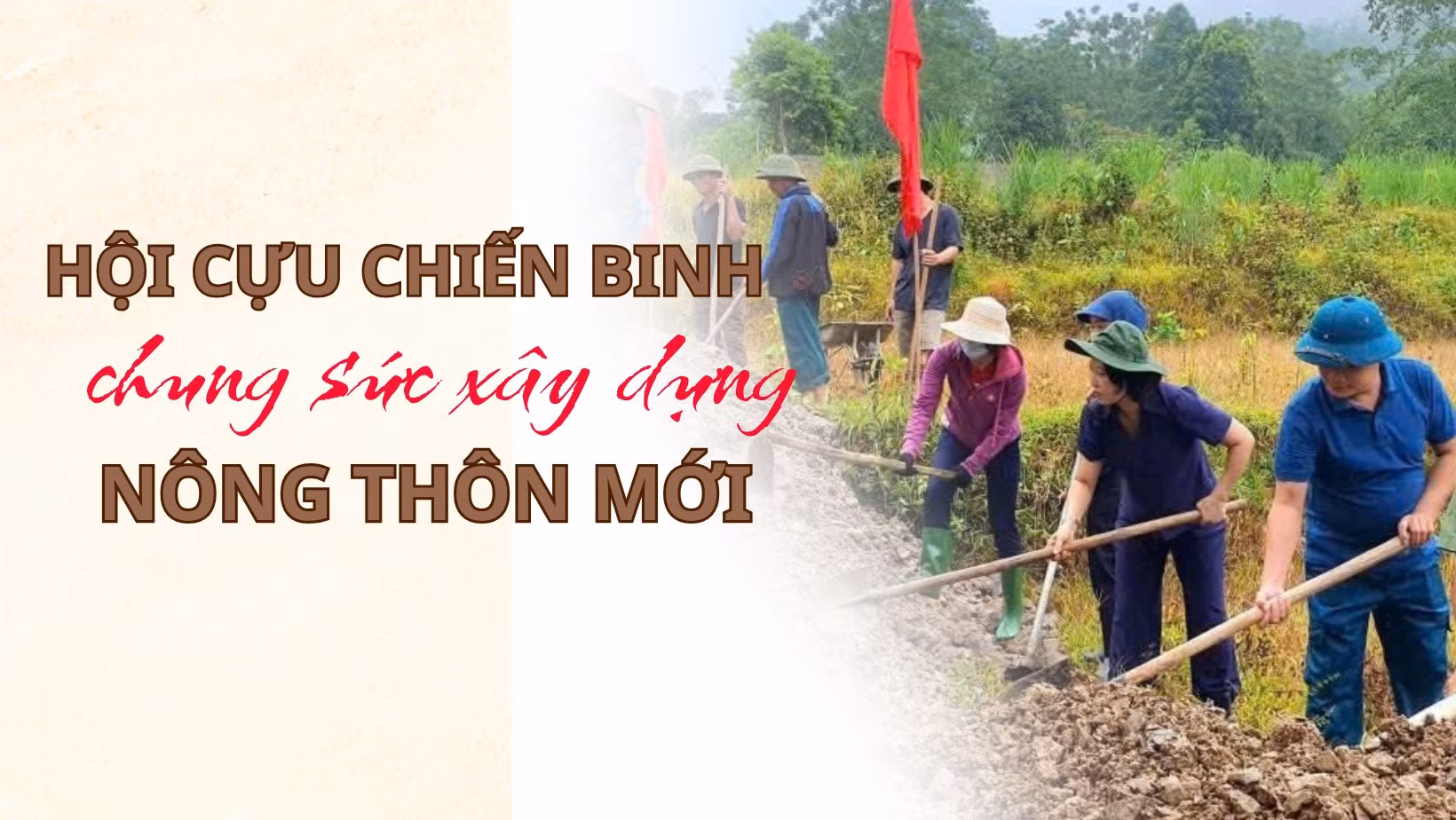 Hội Cựu chiến binh chung sức xây dựng nông thôn mới