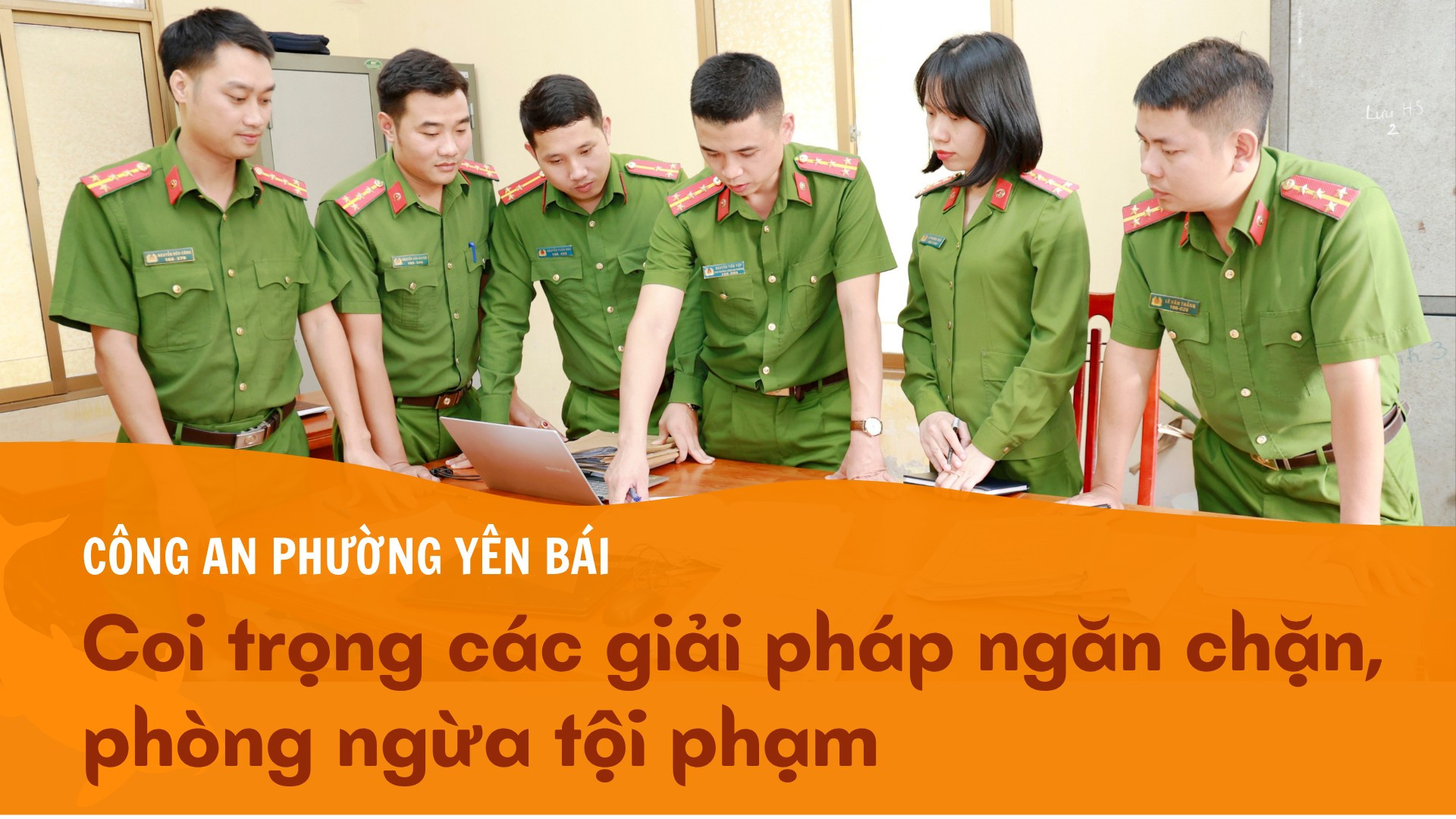 Công an phường Yên Bái: Coi trọng các giải pháp ngăn chặn, phòng ngừa tội phạm 