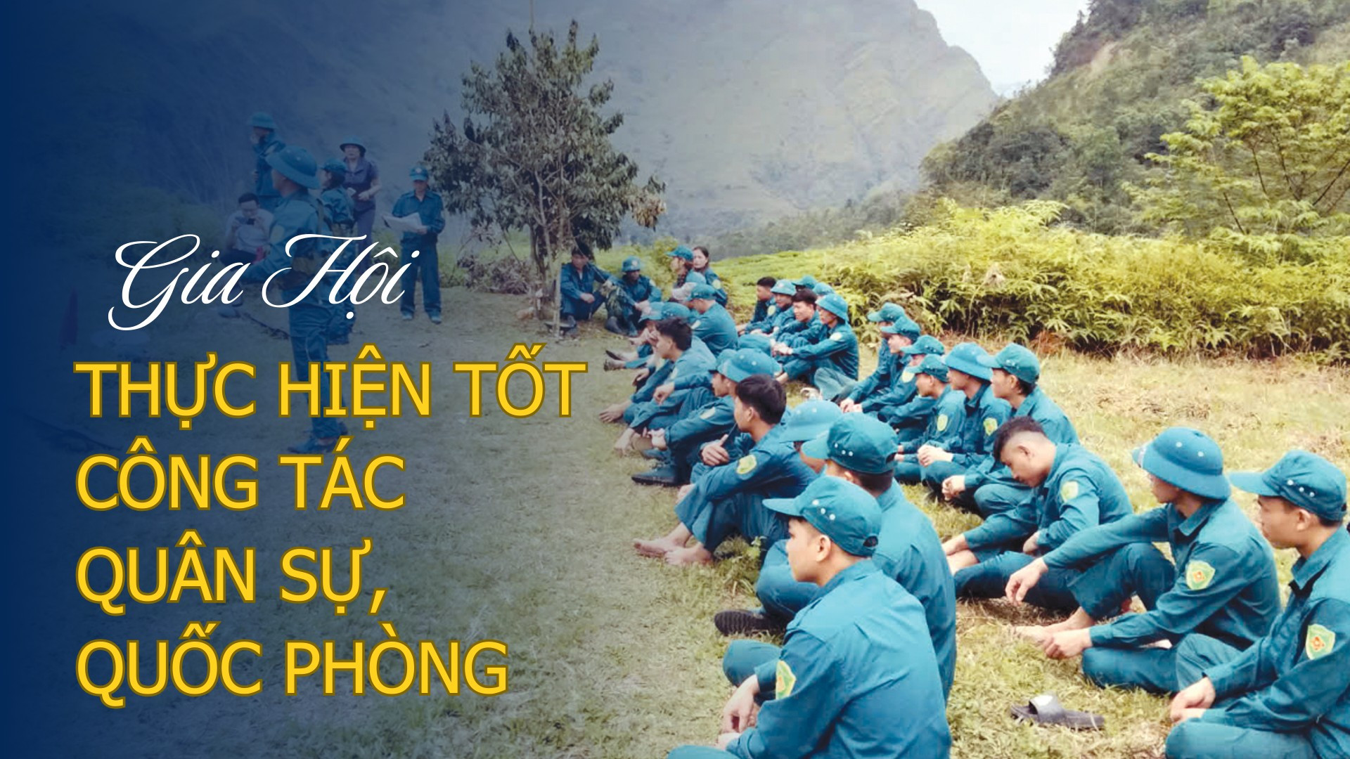 Gia Hội thực hiện tốt công tác quân sự, quốc phòng