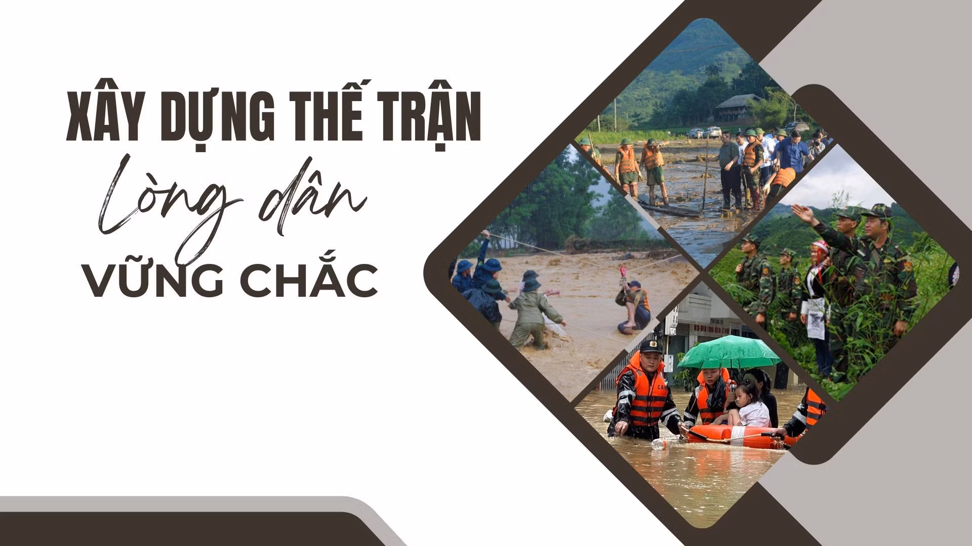 Xây dựng thế trận lòng dân vững chắc