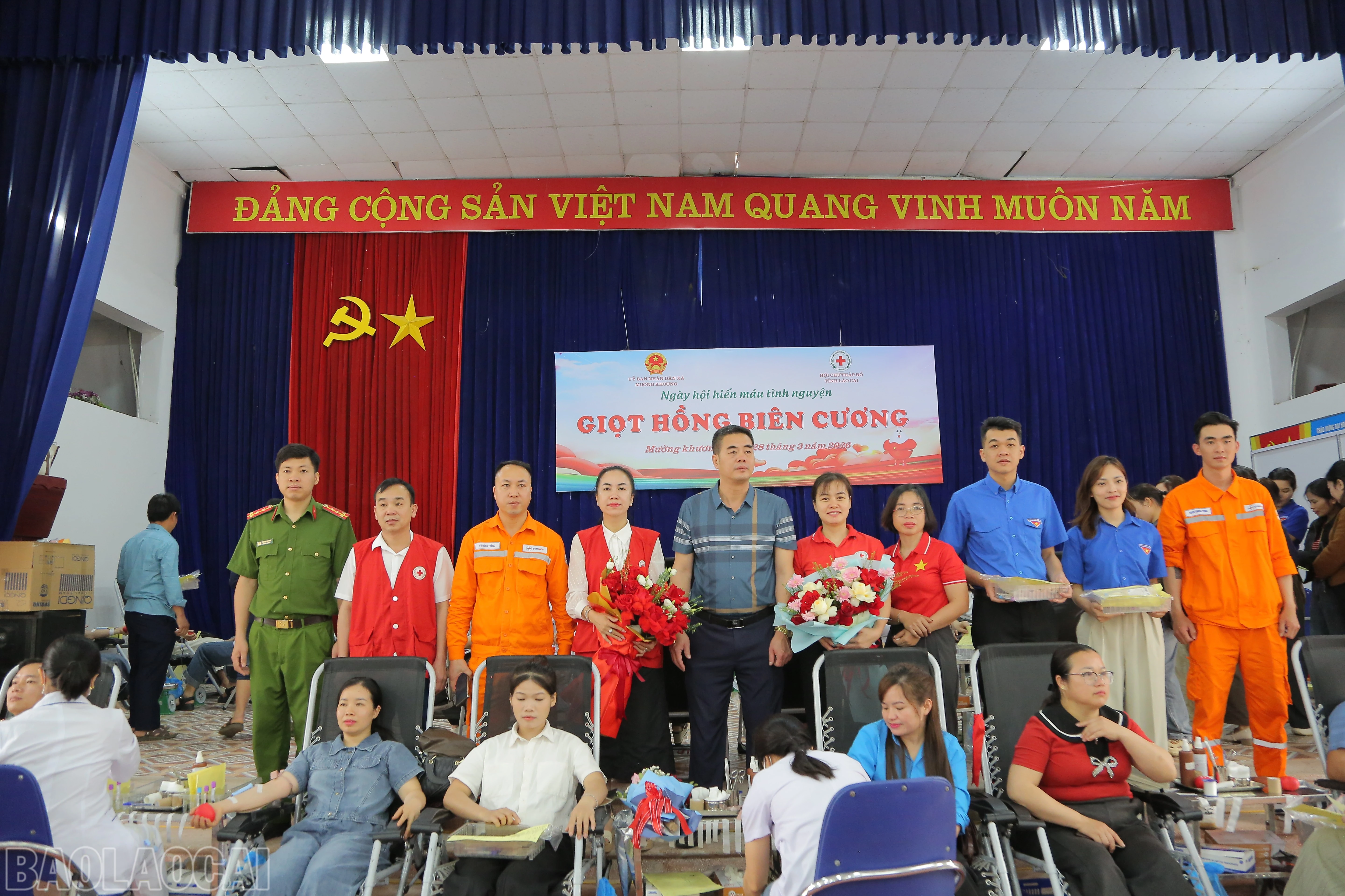 Ngày hội thu hút nhiều tình nguyện viên đến từ các xã Mường Khương, Cao Sơn và Bản Lầu.