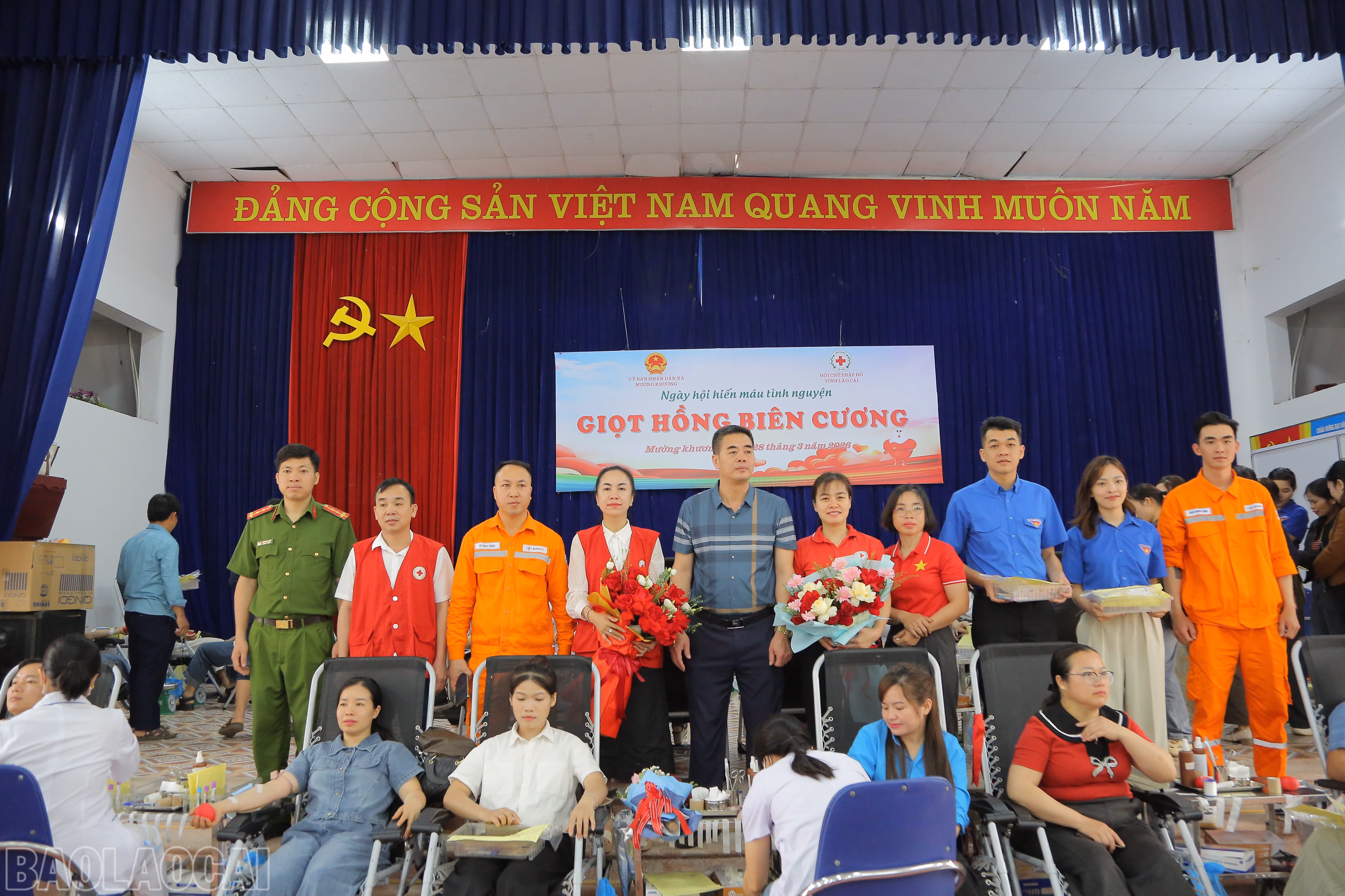 Ngày hội thu hút nhiều tình nguyện viên đến từ các xã Mường Khương, Cao Sơn và Bản Lầu.