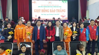 Hơn 1.500 đơn vị máu từ Ngày hội “Giọt hồng” tại Lào Cai