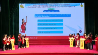 Hội thi “Sơ cấp cứu, tìm hiểu phong trào Chữ thập đỏ, Trăng lưỡi liềm đỏ quốc tế và Hội Chữ thập đỏ Việt Nam”