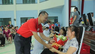 Tiếp nhận 350 đơn vị máu trong Ngày hội hiến máu tình nguyện huyện Bảo Thắng