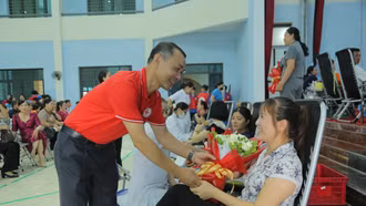 Tiếp nhận 350 đơn vị máu trong Ngày hội hiến máu tình nguyện huyện Bảo Thắng