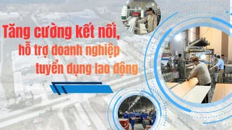 Tăng cường kết nối, hỗ trợ doanh nghiệp tuyển dụng lao động