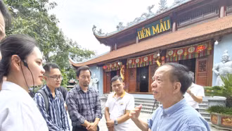 Phường Lào Cai khảo sát các di tích lịch sử văn hóa gắn với phát triển du lịch