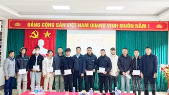 225 công dân trúng tuyển thực hiện nghĩa vụ tham gia Công an nhân dân năm 2025