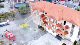 Công an thị xã Sa Pa tổ chức 19 buổi diễn tập, thực tập chữa cháy tại những nơi có nguy cơ về cháy nổ