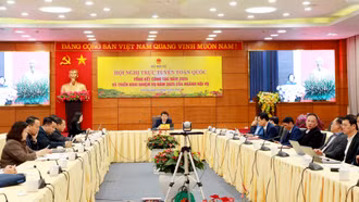 Hội nghị trực tuyến toàn quốc tổng kết công tác nội vụ năm 2024