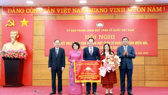 Tổng kết hoạt động cụm thi đua MTTQ các tỉnh miền núi, biên giới phía Bắc năm 2024