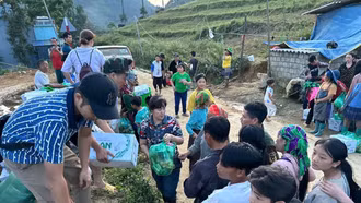 Bắc Hà tiếp nhận hơn 2,1 tỷ đồng hỗ trợ người dân chịu ảnh hưởng mưa lũ