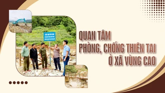 Quan tâm phòng, chống thiên tai ở xã vùng cao