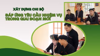Xây dựng chi bộ đáp ứng yêu cầu nhiệm vụ trong giai đoạn mới