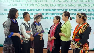Hỗ trợ đồng bào dân tộc thiểu số phát triển nông nghiệp xanh, sạch, bền vững