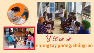 Y tế cơ sở chung tay phòng, chống lao