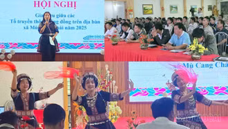 Xã Mù Cang Chải: 17 tổ truyền thông cộng đồng giao lưu, chia sẻ kinh nghiệm