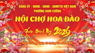 Phường Nam Cường sẽ tổ chức Hội chợ hoa đào xuân Bính Ngọ, năm 2026