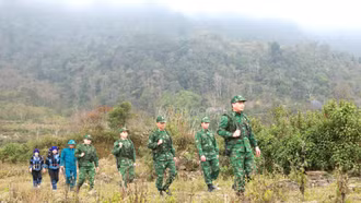 Vững bước tuần tra bảo vệ chủ quyền biên giới