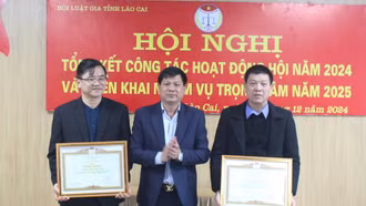 Hội Luật gia triển khai nhiệm vụ năm 2025