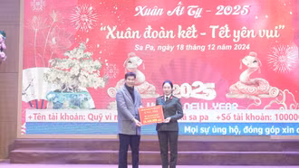 Thị xã Sa Pa chăm lo tết cho người nghèo