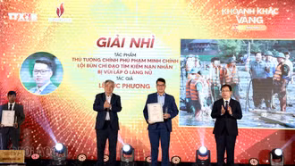 Phóng viên Báo Lào Cai đạt giải Nhì Giải Ảnh báo chí Khoảnh khắc vàng lần thứ 7