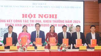 Cụm thi đua Sở Nội vụ 7 tỉnh miền núi, biên giới phía Bắc triển khai nhiệm vụ trọng tâm năm 2025