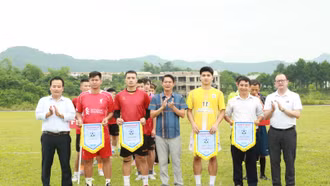 Khai mạc Giải bóng đá thanh niên tỉnh Lào Cai năm 2025