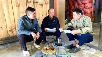 Người có uy tín - điểm tựa lòng dân ở Trạm Tấu