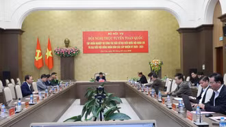 Lào Cai tham dự Hội nghị tập huấn nghiệp vụ công tác bầu cử đại biểu Quốc hội khóa XVI và HĐND các cấp nhiệm kỳ 2026 - 2031