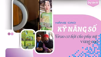 Nâng cao kỹ năng số - trao cơ hội cho phụ nữ vùng cao