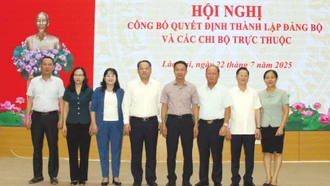 Hội nghị công bố quyết định thành lập Đảng bộ HĐND tỉnh và các chi bộ trực thuộc