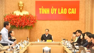 Phó Bí thư Thường trực Tỉnh ủy Hoàng Giang chủ trì thẩm định, cho ý kiến vào hai dự thảo đề án trọng tâm của Tỉnh ủy