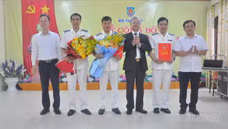 Công bố Quyết định thành lập Thi hành án dân sự tỉnh Lào Cai và các quyết định về công tác cán bộ