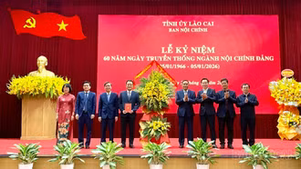 Ban Nội chính Tỉnh ủy kỷ niệm 60 năm Ngày truyền thống ngành nội chính Đảng (5/1/1966 - 5/1/2026)