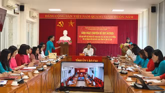 Ngành xây dựng Đảng: Nòng cốt trong vận hành hệ thống chính trị mới