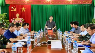 Phó Thủ tướng Chính phủ Trần Hồng Hà làm việc với tỉnh Lào Cai về khắc phục và ứng phó với thiên tai