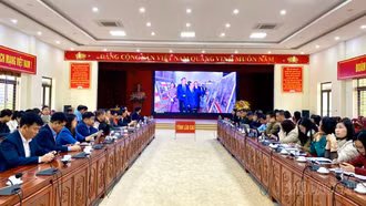 Lào Cai tham dự Hội nghị toàn quốc tổng kết công tác Tuyên giáo và Dân vận năm 2025, triển khai nhiệm vụ năm 2026