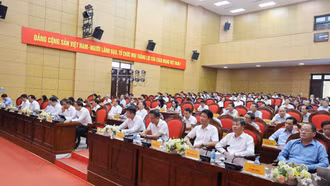 Hơn 21.000 cán bộ, đảng viên Lào Cai tham dự Hội nghị toàn quốc quán triệt, triển khai thực hiện 4 Nghị quyết của Bộ Chính trị 