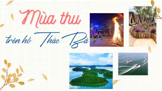 Mùa thu trên hồ Thác Bà