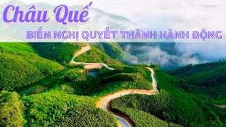 Châu Quế biến nghị quyết thành hành động