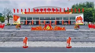 Quang cảnh Trung tâm Hội nghị tỉnh