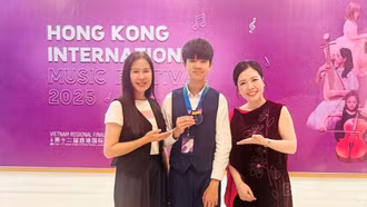 Lào Cai: Một học sinh giành Huy chương Vàng tại Liên hoan Âm nhạc quốc tế Hong Kong khu vực Việt Nam 2025