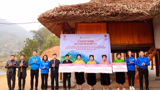 Agribank trao 5 nhà “Mái ấm cho đồng bào” tại xã Nghĩa Đô