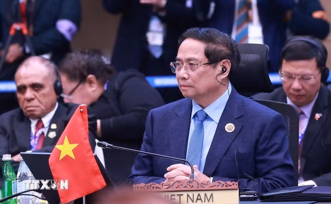 Thủ tướng Phạm Minh Chính dự Hội nghị Cấp cao ASEAN-Liên hợp quốc lần thứ 15.