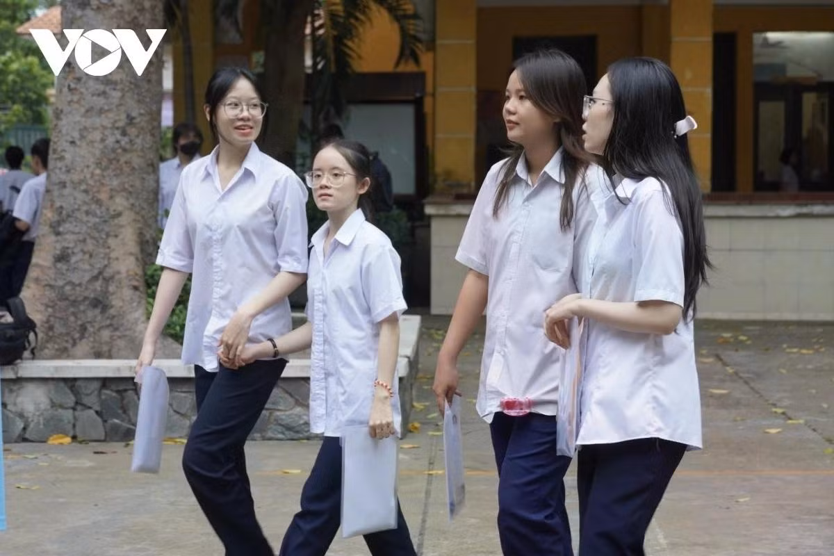 Thí sinh thi tốt nghiệp THPT năm 2025.