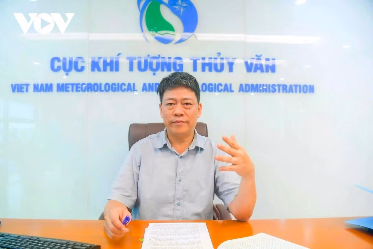 Ông Nguyễn Thượng Hiền - Cục trưởng Cục Khí tượng thuỷ văn (Bộ Nông nghiệp và Môi trường).
