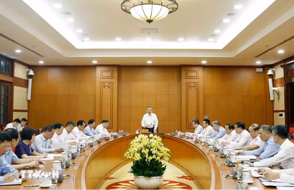 Tổng Bí thư, Chủ tịch nước Tô Lâm phát biểu.